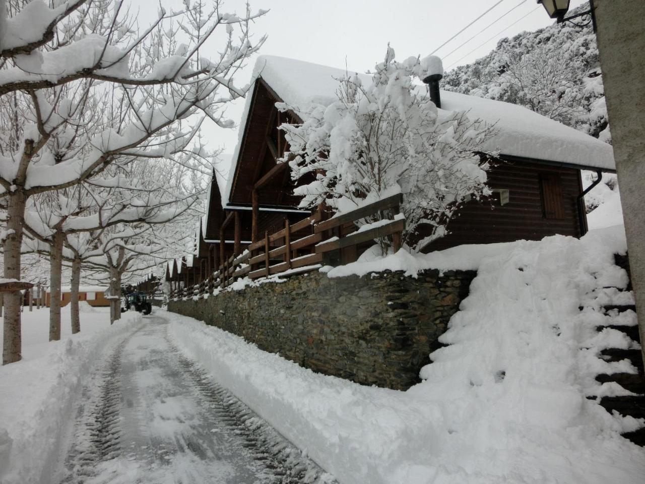 Camping Bungalows La Borda del Pubill Ribera de Cardós Exterior foto